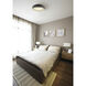 Euphoria LED 18.1 inch Bronze Flush Mount Ceiling Light